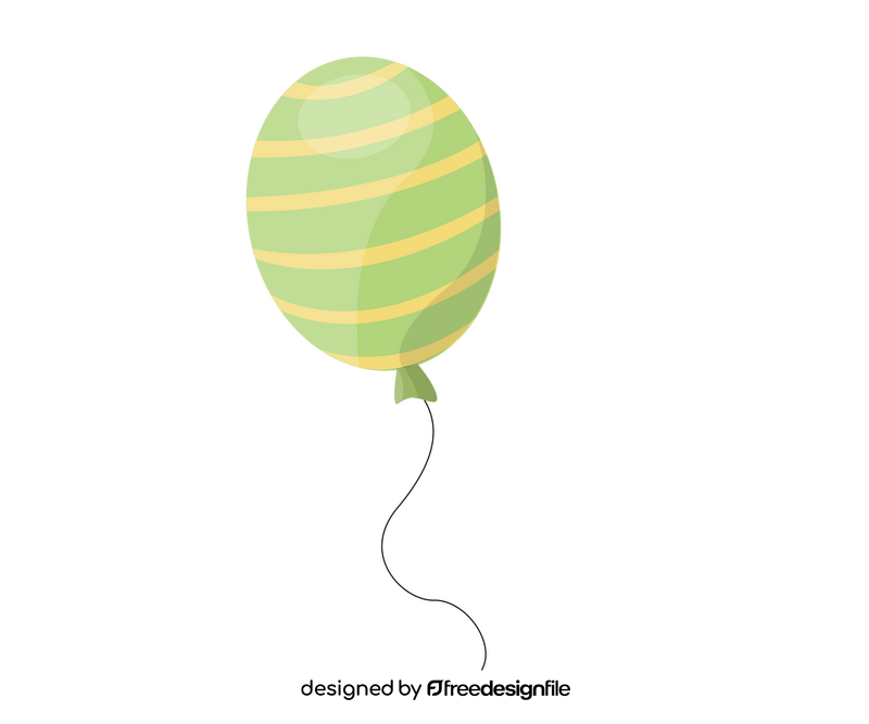 Birthday balloon clipart