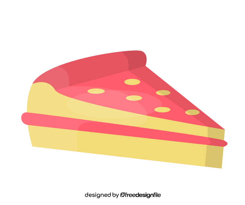 Pie slice illustration clipart