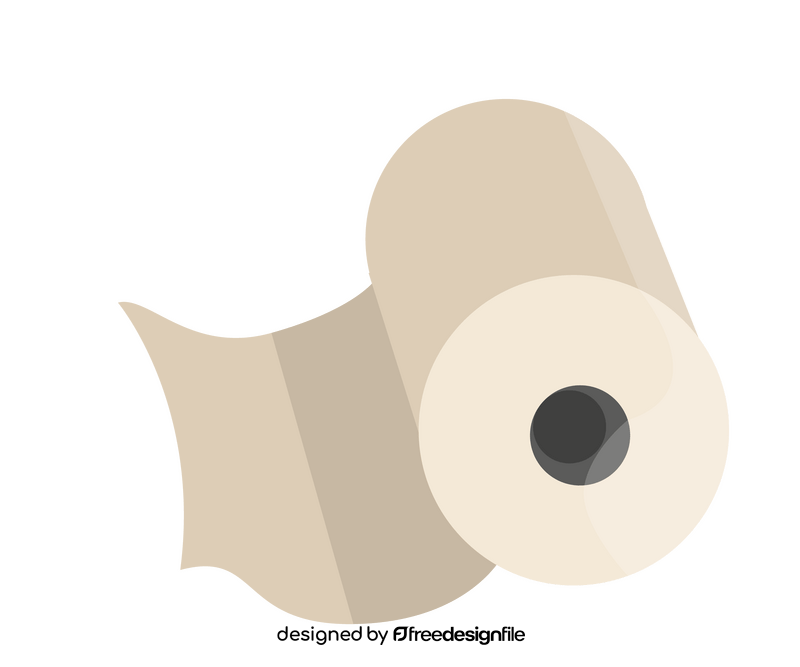 Paper towel roll clipart