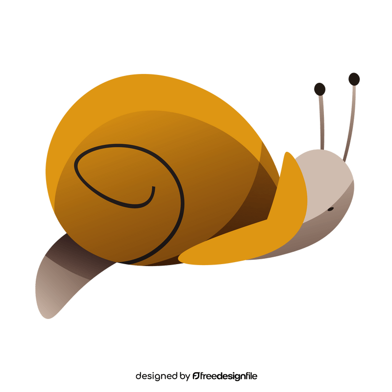 Snail speed clipart