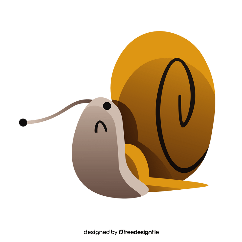 Snail clipart