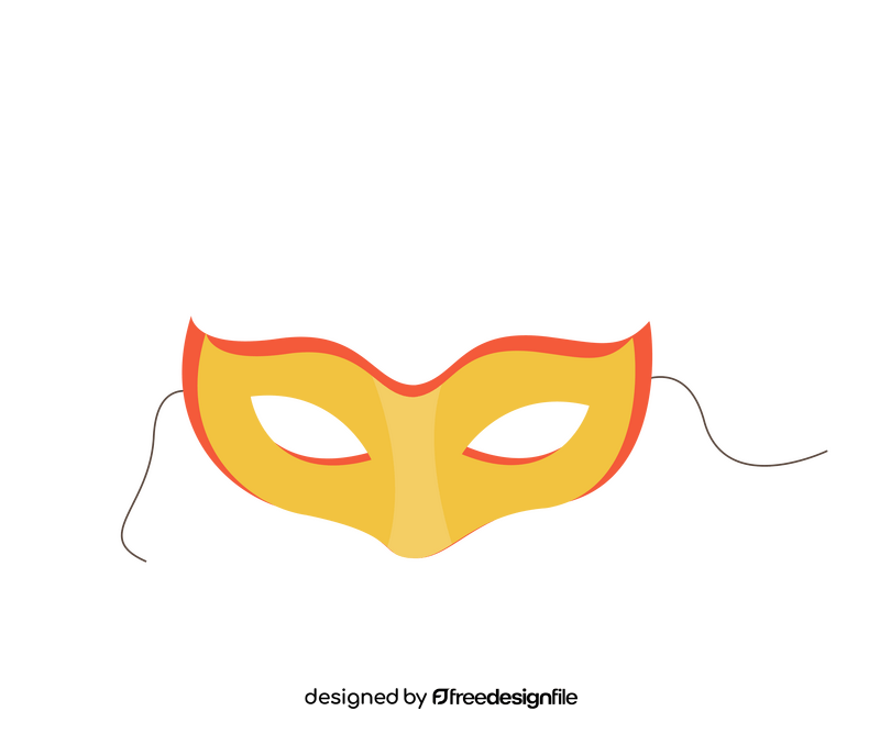 Party mask free clipart