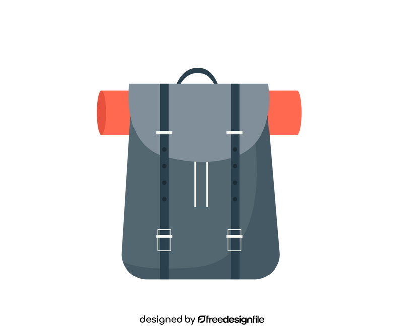 Travel backpack free clipart