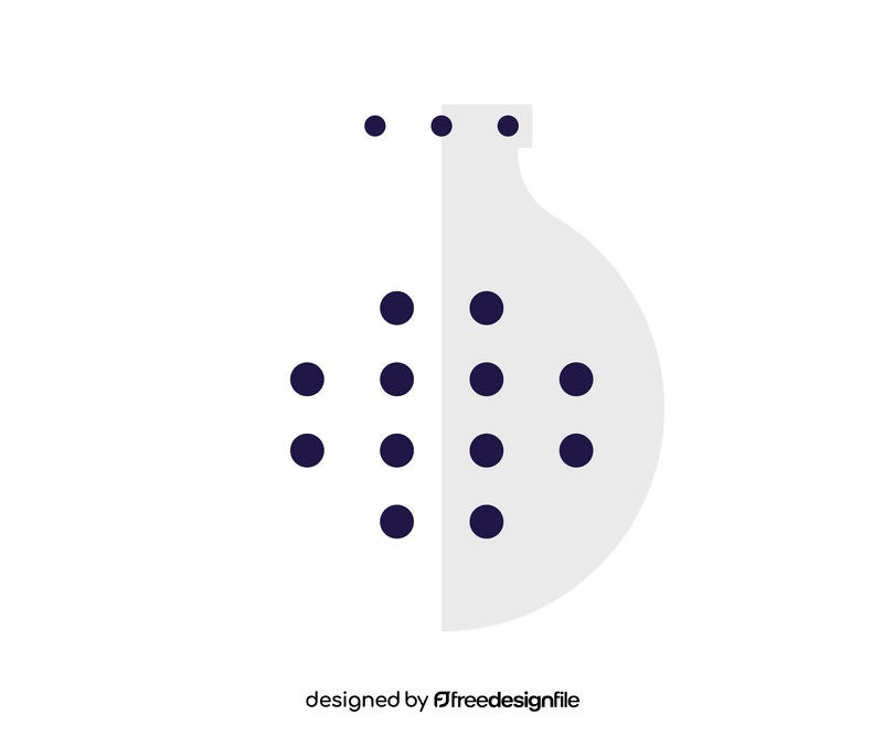 Vase drawing clipart