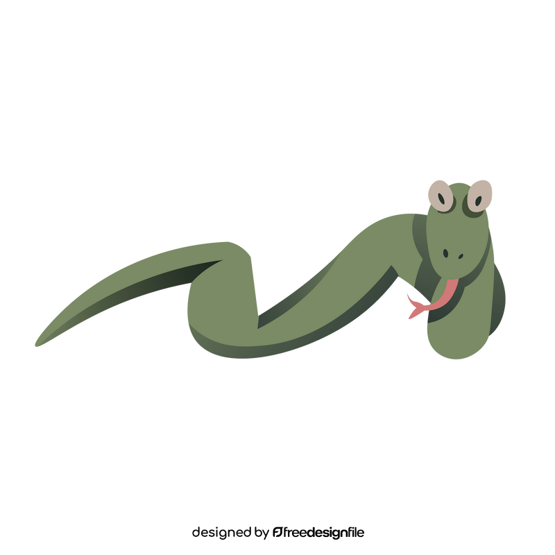 Snake cartoon clipart