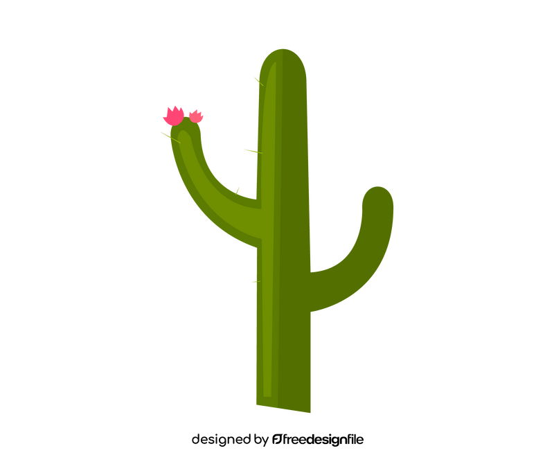 Argentinian cactus echinopsis clipart