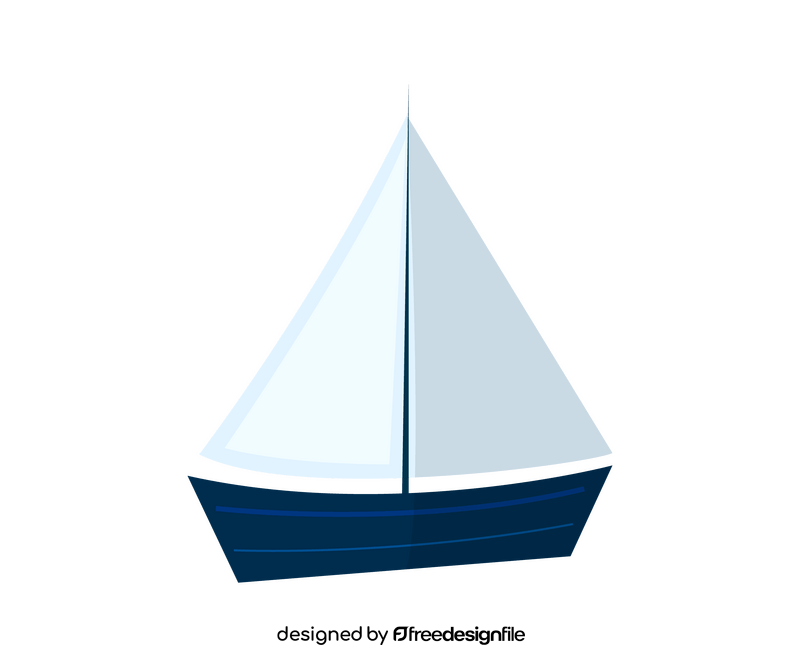 Sailing ship illustration clipart