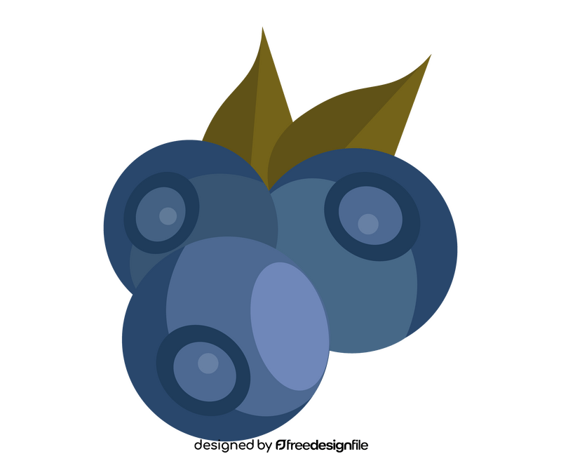 Free blueberry clipart