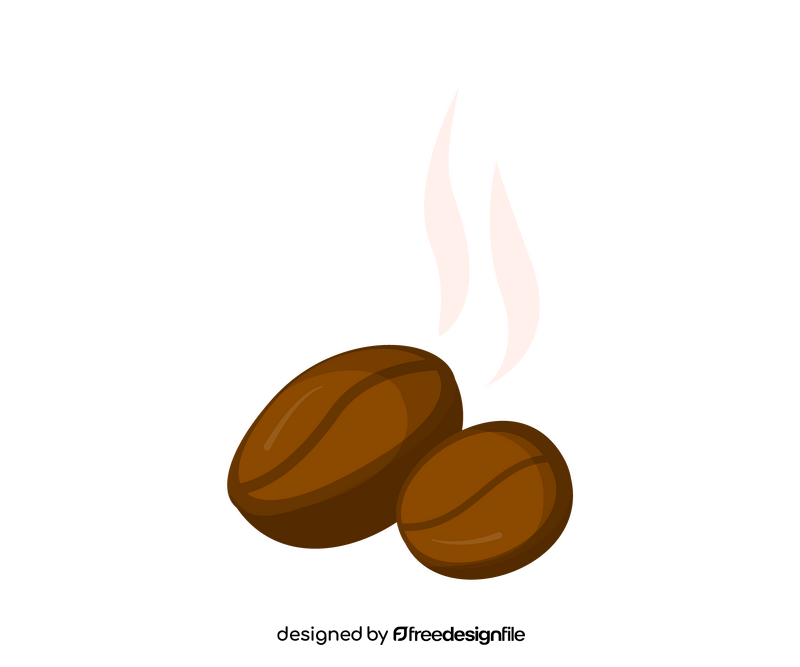 Coffee beans illustration clipart
