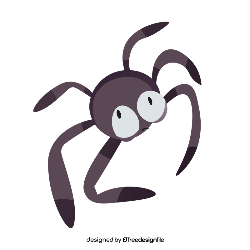 Spider cartoon clipart