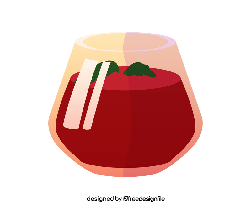 Fresh pomegranate juice clipart