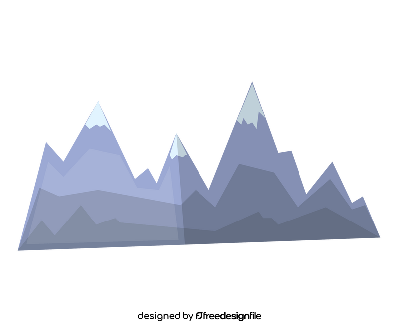 Mountains free clipart