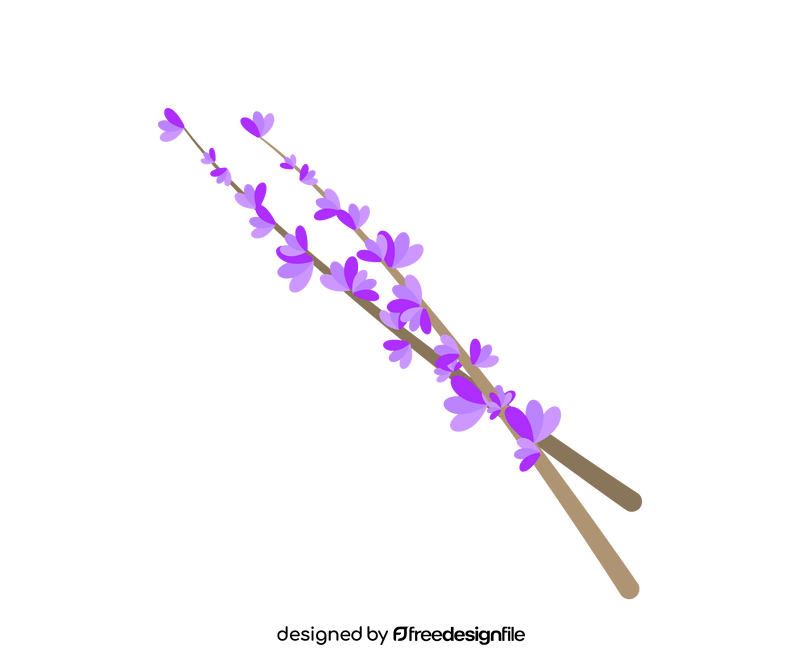 Lilac illustration clipart
