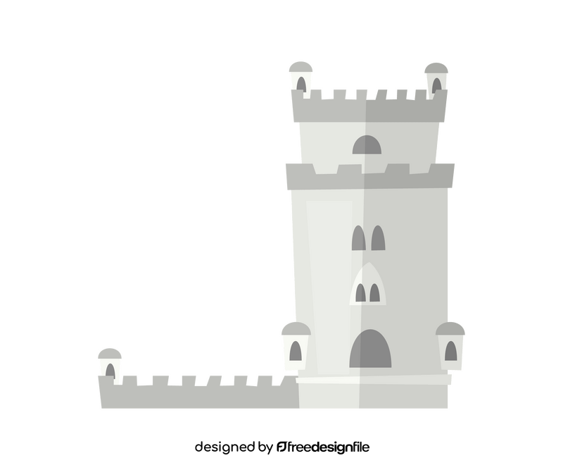 Belem Tower, Portugal clipart