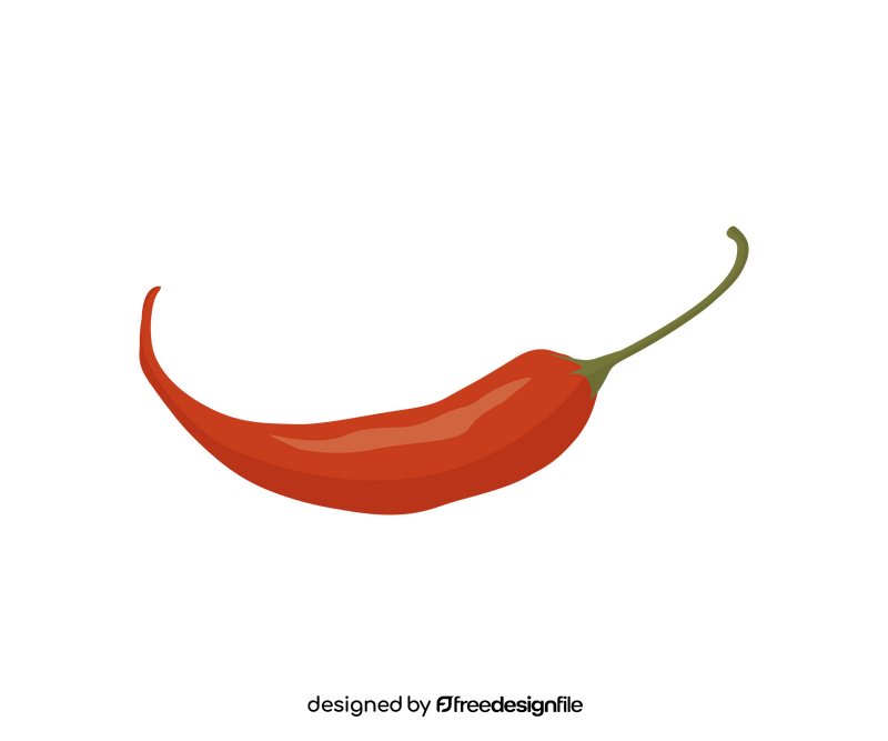 Chili pepper illustration clipart
