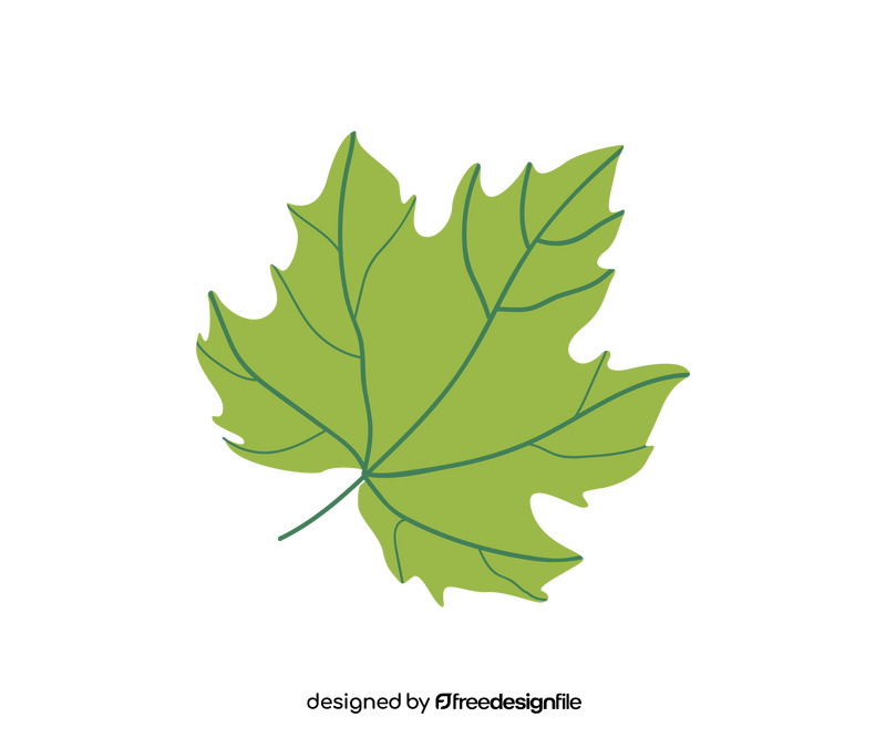 Blackcurrant leaves clipart