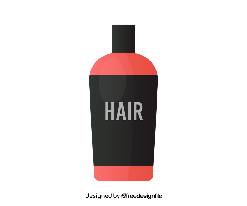Hair shampoo clipart