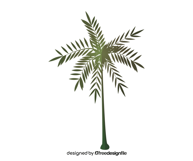 Free palm tree clipart