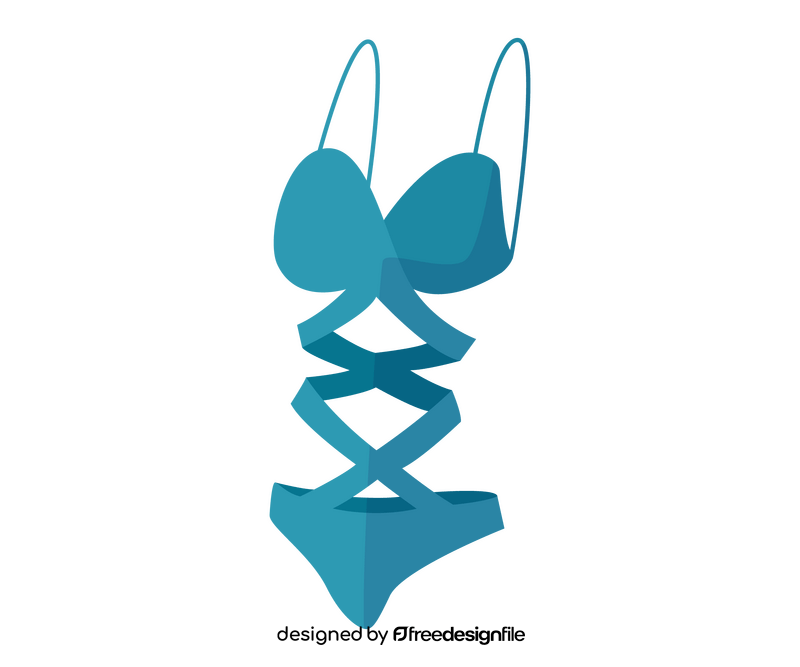 Swimsuit cartoon clipart