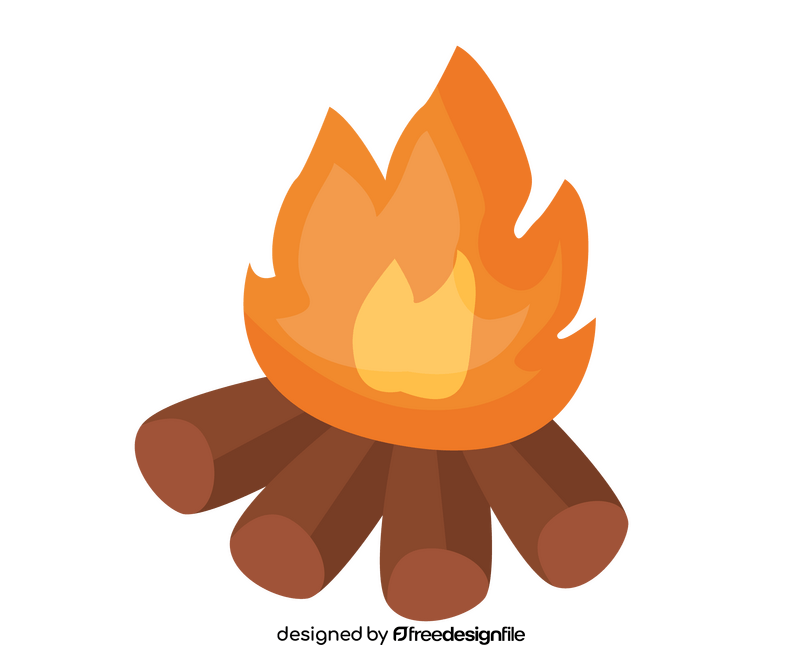 Free bonfire clipart