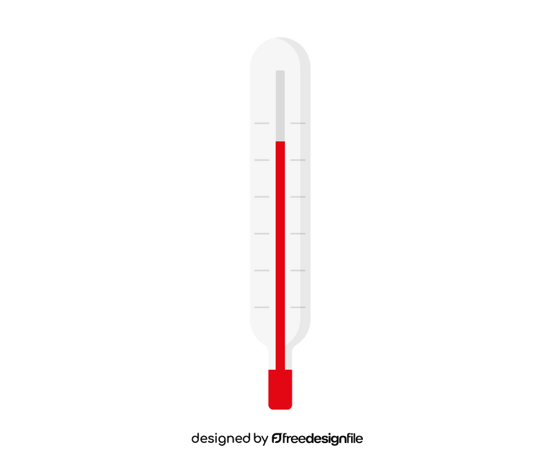 Clinical thermometer clipart