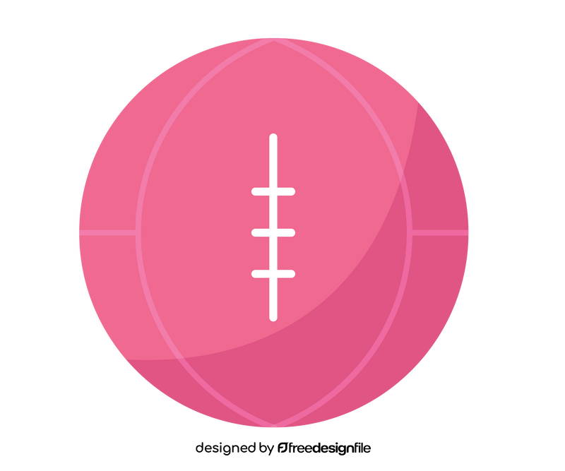 Fitness pink ball clipart
