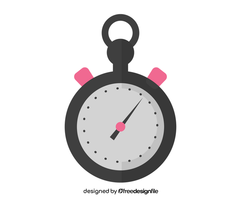 Stopwatch timer clock clipart