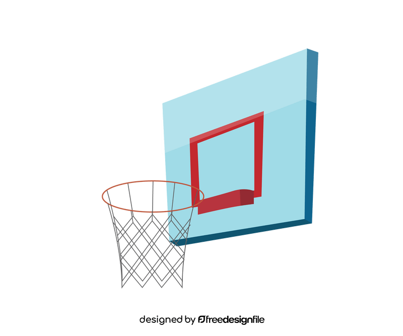 Basketball Backboard illustration clipart