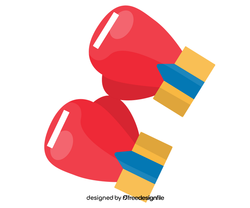 Boxing gloves free clipart