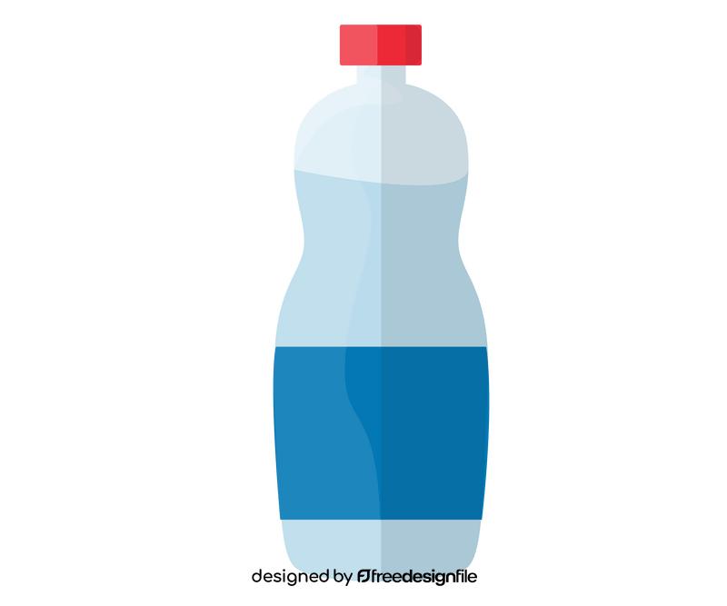 Sports water bottle illustration clipart