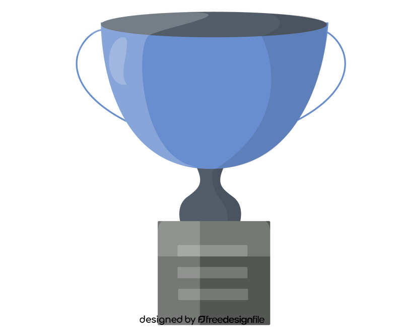 Sports cup drawing clipart
