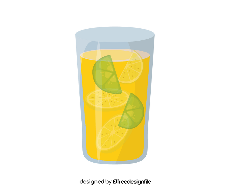 Free lemonade glass clipart