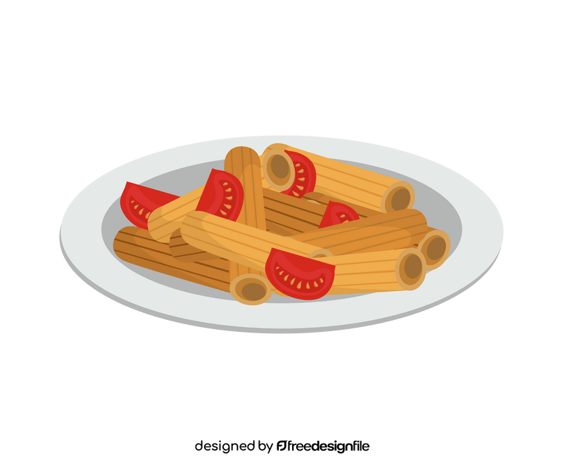 Italian pasta spaghetti clipart