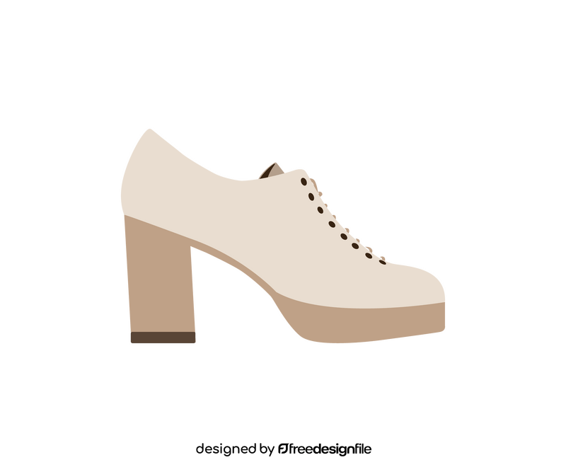 Women shoes cartoon clipart