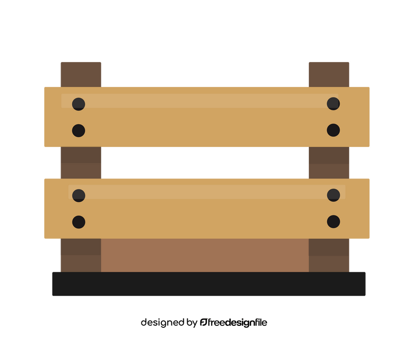 Crate wooden box illustration clipart
