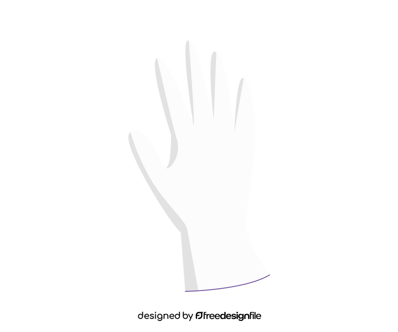 Free medical gloves clipart