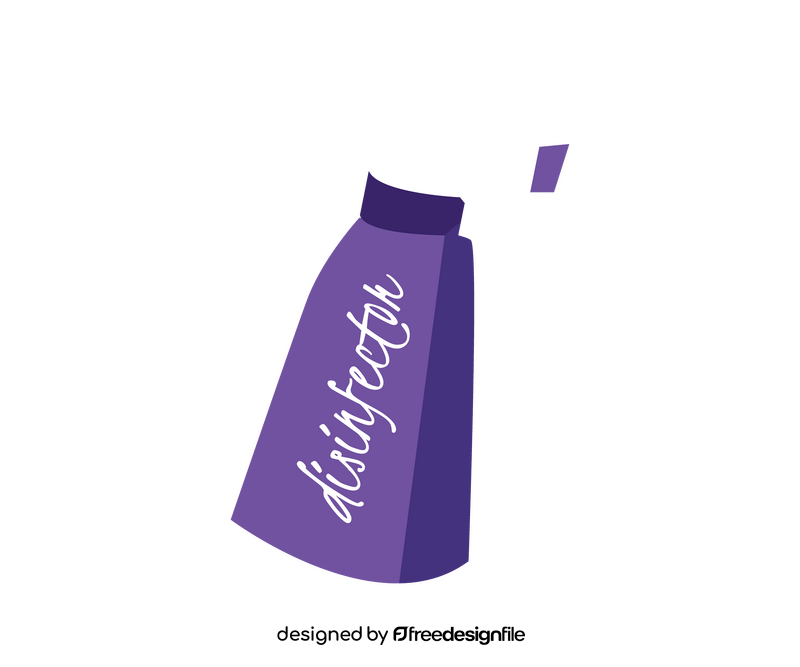 Free disinfectant spray clipart