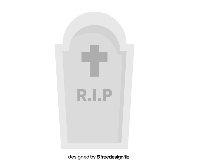 Free rip tombstone clipart