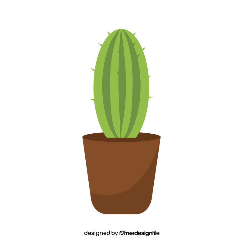 Barrel cactus clipart