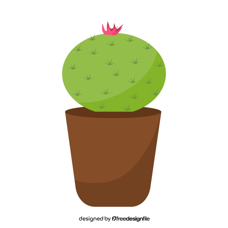 Old Lady cactus clipart