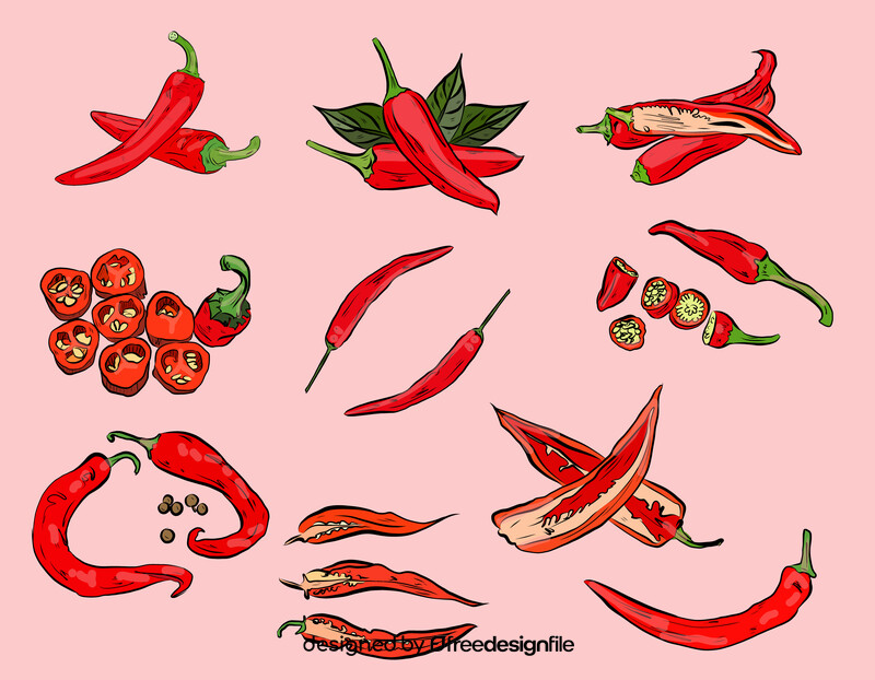 Red Hot Chili Peppers vector
