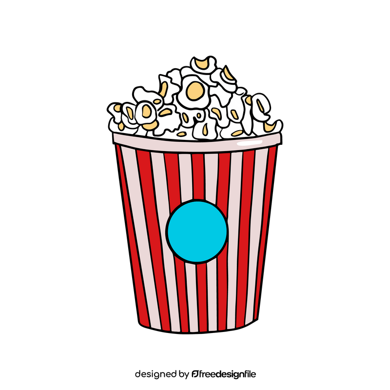 Cinema Popcorn clipart