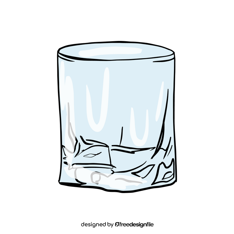 Old Fashioned Glass clipart