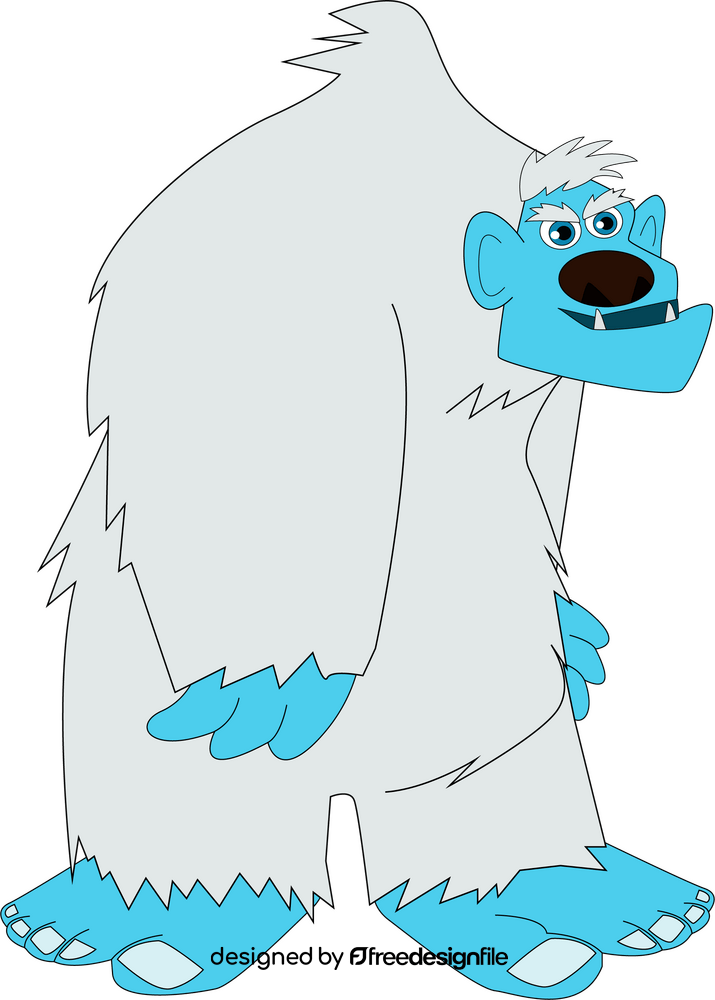 Bigfoot clipart