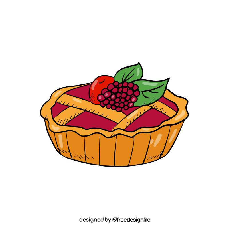 Fruit Pie clipart