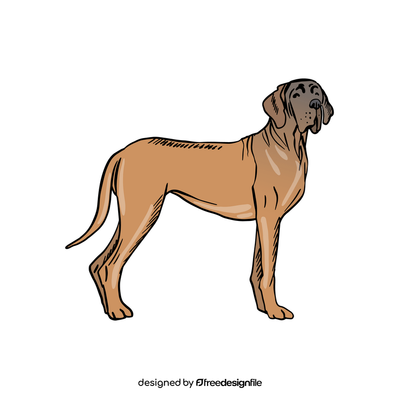 Mastiff Dog clipart