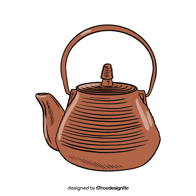 Japanese Teapot clipart