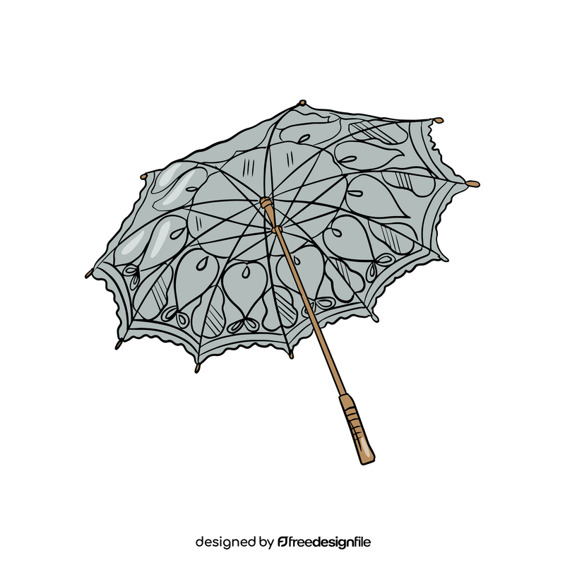 Vintage Umbrella clipart