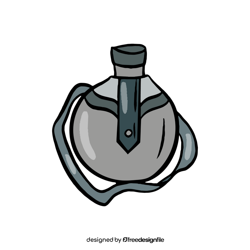 Camping Flask clipart