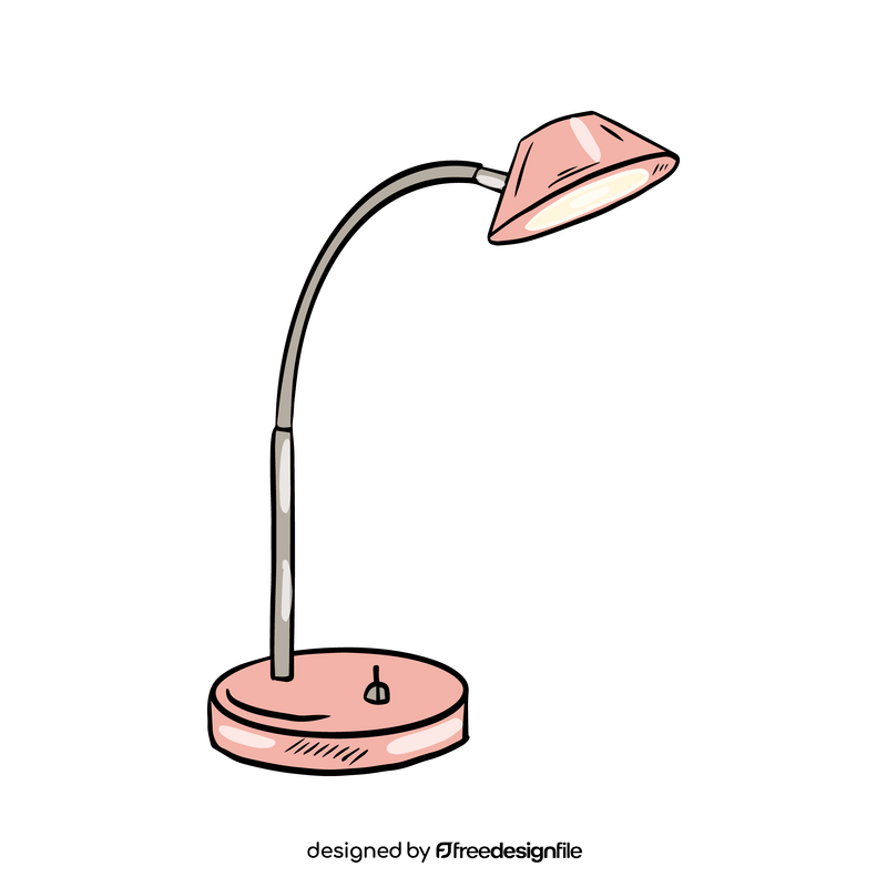 Study Table Lamp clipart